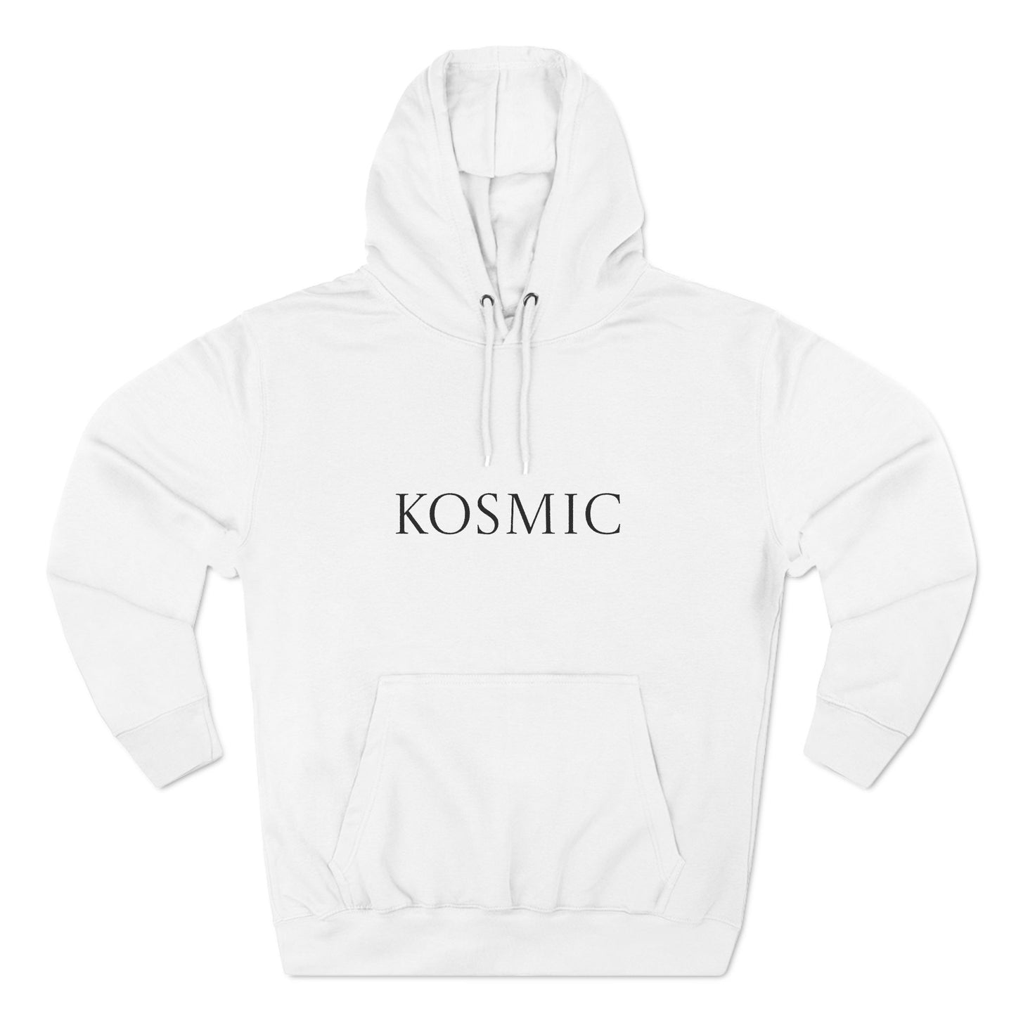 Three-Panel Fleece Hoodie