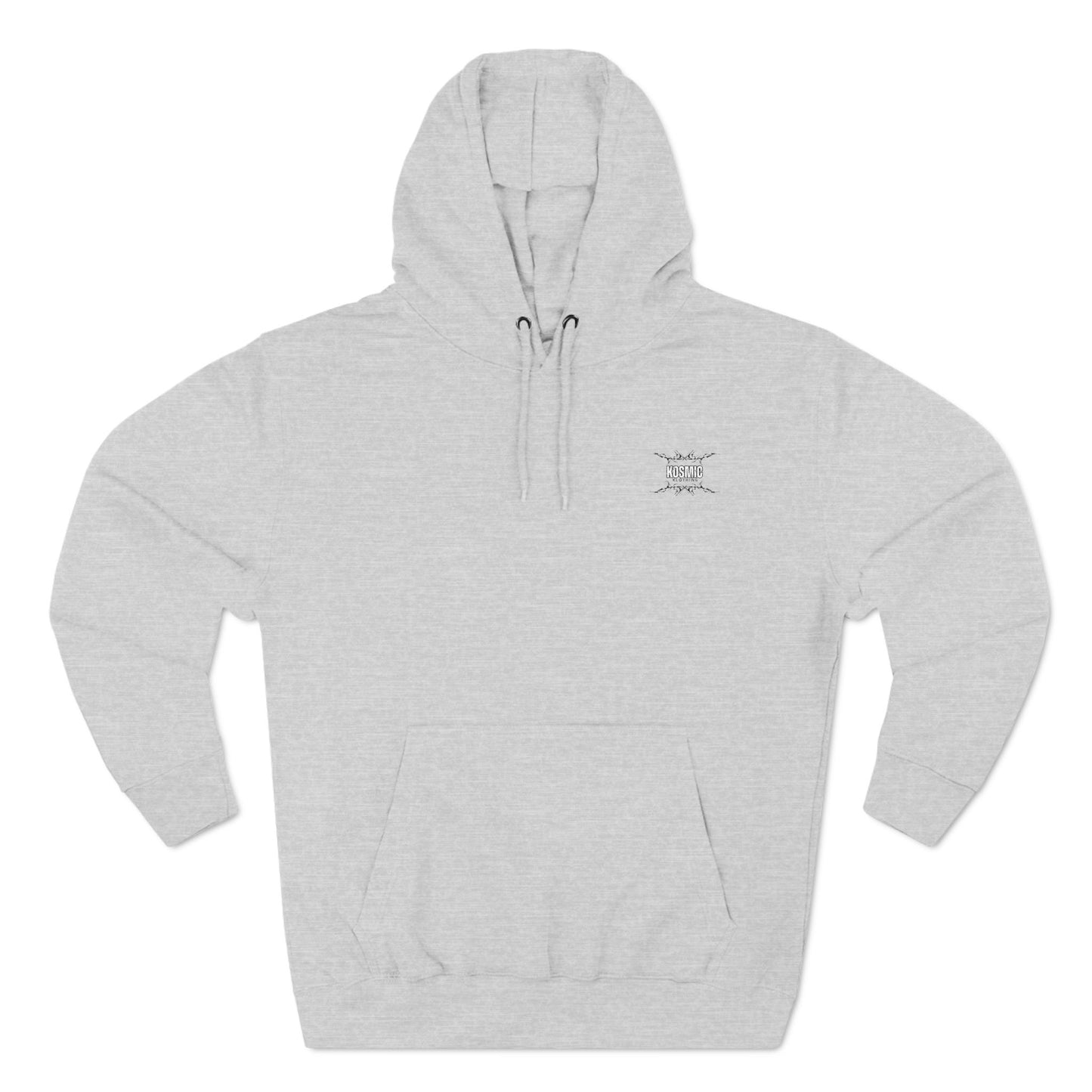 Three-Panel Fleece Hoodie