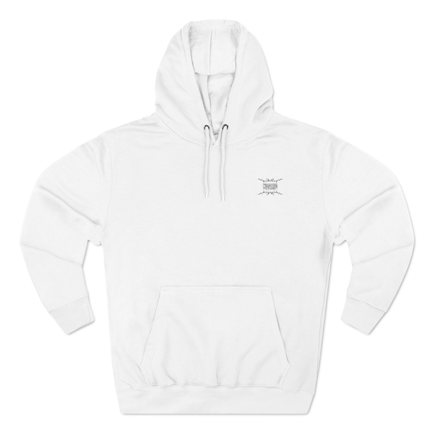 Three-Panel Fleece Hoodie